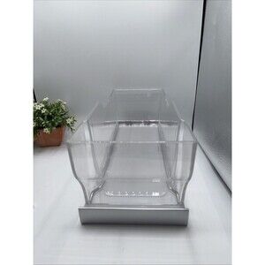 W10447496 Whirlpool Refrigerator Triple Crisper System Drawer on wheels Preowned